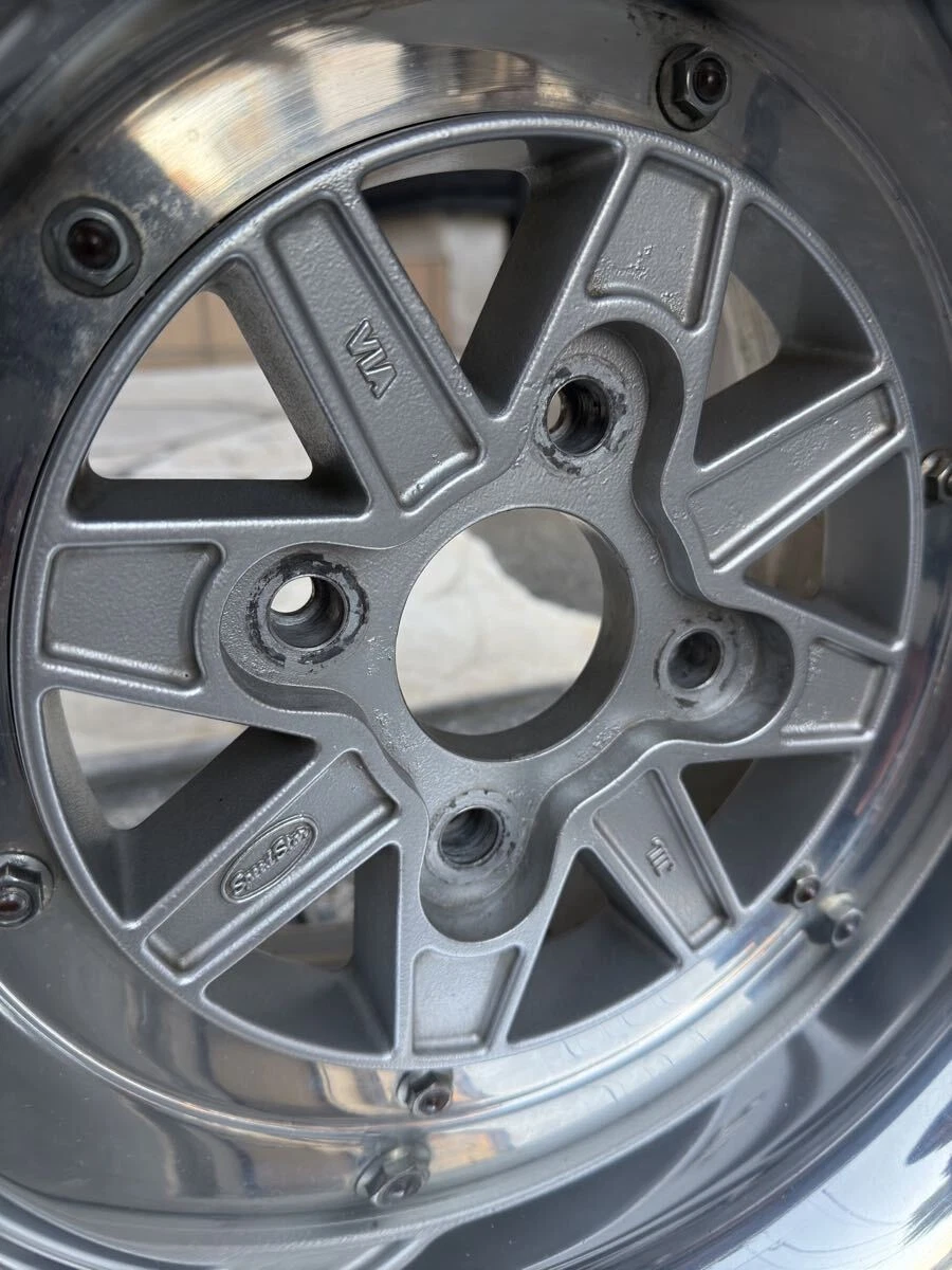 JDM SSR Mark III Speedster 11J C-type Highway Racer Old Car Bosozoku G No Tires - Image 8