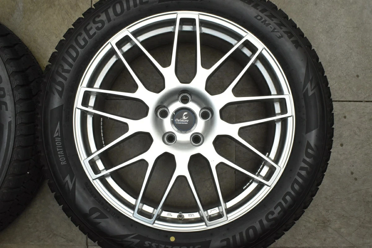 JDM Used 4-Book Wheel Set: 207.5J x 20 +35 PCD 114.3 235/55R20 102Q wi No Tires - Image 5