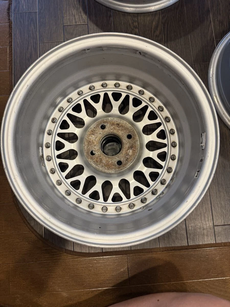JDM Rare BBS RS189 4Wheels 15x6+38 4x100 6J+38 Hub56 approx - Image 3