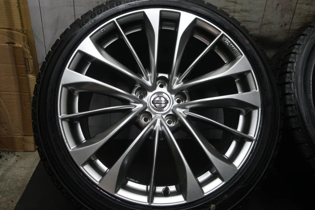 JDM Yokohama studless tires clean condition for Nissan Skyline V36 typ No Tires - Image 2