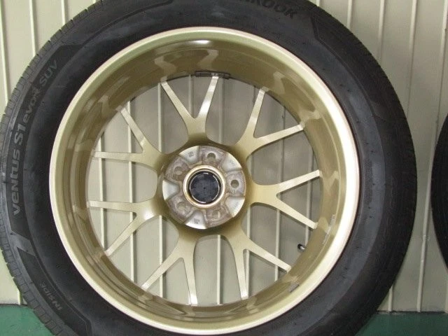 JDM BBS RE-V7 Forged Gold Wheels No Scratches for X-Trail Harrier NX C No Tires - Image 6