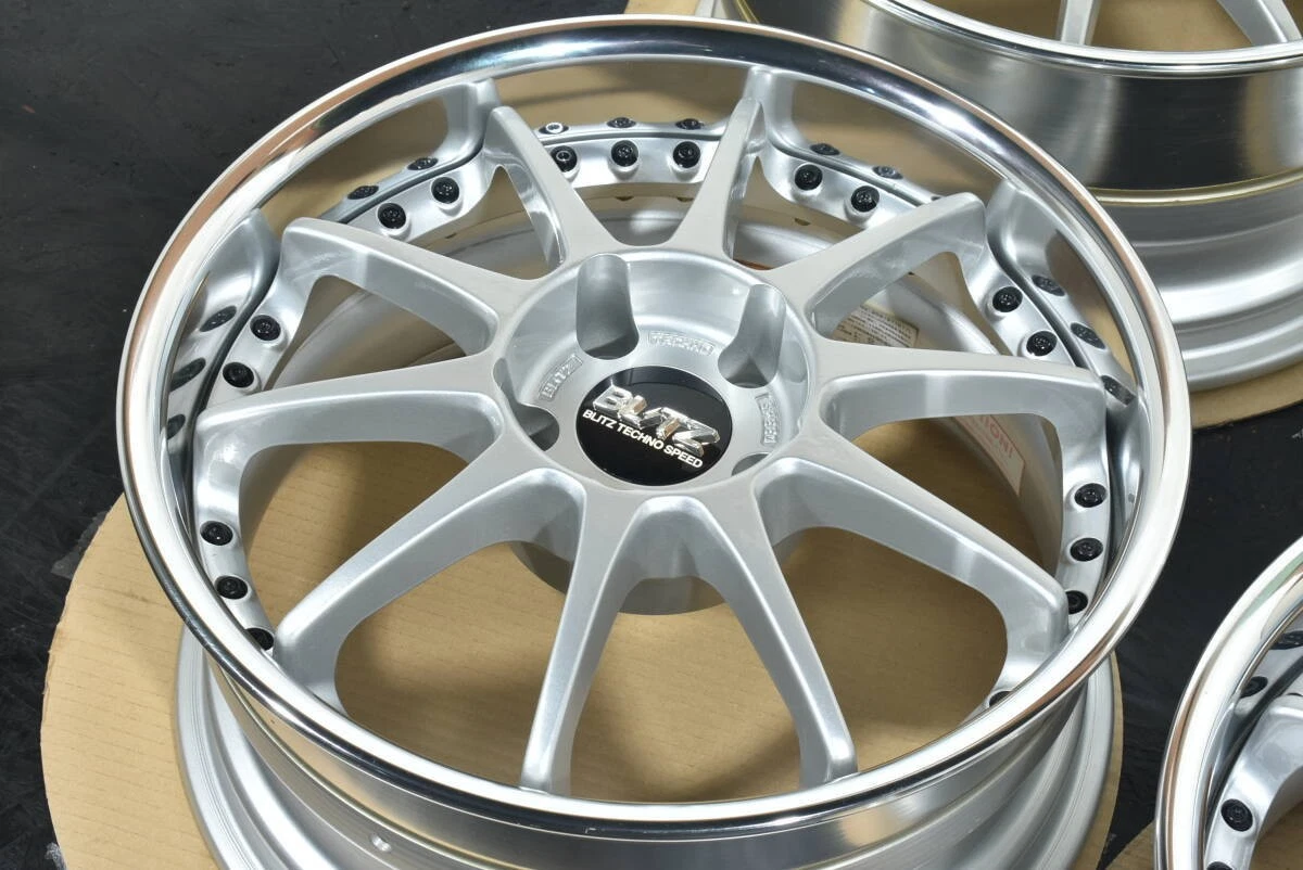 JDM BLITZ TechnoSpeed Z1 17-inch wheels 4-piece set PCD 114.3 8J +35 No Tires - Image 6