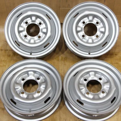JDM B591 Old Car Rare Nissan Iron Wheels 12X3.5J+35 PCD114.3 80mm Hub No Tires