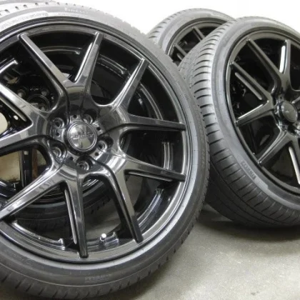 JDM AME STEINER S-LINE SL-5 19-inch 8J+38 5H PCD114.3 & 225/40R19 4-wh No Tires