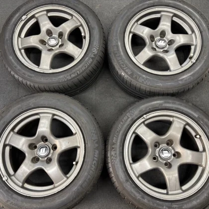 JDM Nissan Skyline R32 BNR32 GTR32 OEM Wheels 16-inch 8J Offset 30 16x No Tires