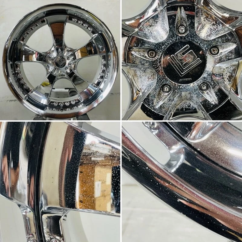 JDM WORK Discontinued LS 105 208.5J +16 114.3/5-Hole 3-Piece O-Disc De No Tires - Image 5