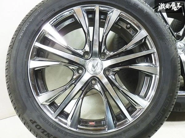 JDM No scratches/Grooved tires included Weds LeonisUC 187J +47 5-hole No Tires - Image 2