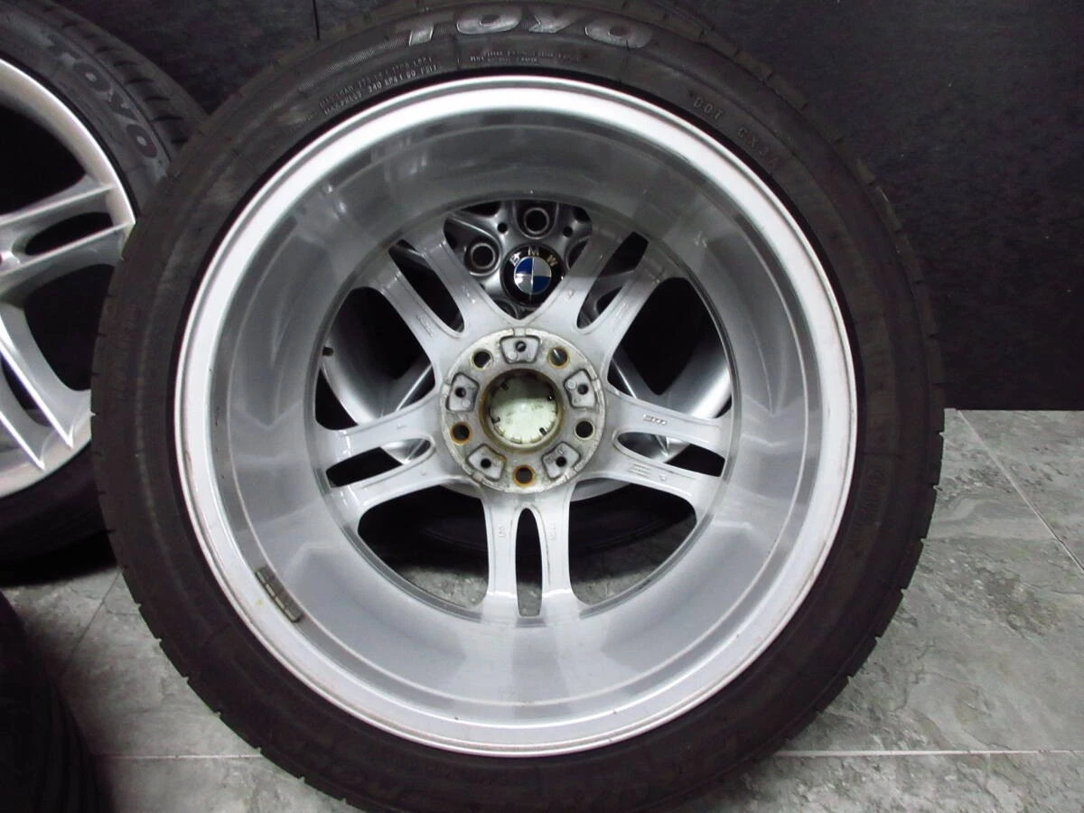 JDM BMW Z4M Roadster Genuine Double Spoke 224M Wheels 18 E85 E86 E46 E No Tires - Image 6