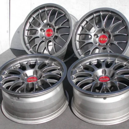 JDM BBS BMW DTN 4Wheels no tires 18x8.5+12 9.5+20 5x120 M3 M5 E46 E36 E92 E30