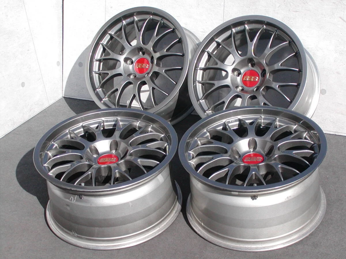 JDM BBS BMW DTN 4Wheels no tires 18x8.5+12 9.5+20 5x120 M3 M5 E46 E36 E92 E30