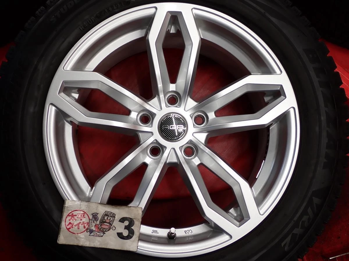 JDM Set of 4 Bridgestone BS Bridgestone VRX2 tires 225/55R17 97Q mount No Tires - Image 7