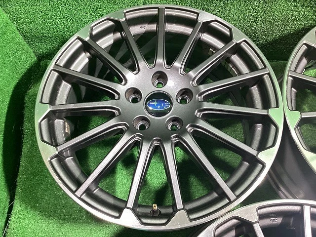 JDM Genuine Subaru Levorg STI Sports 18-inch Aluminum Wheels 7.5J +55 No Tires - Image 2