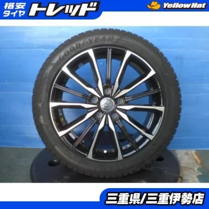 JDM 225/45-17 goodyear ICENAVI8 AME VALKYRIE 177J +38 5H1114.3 Used st No Tires
