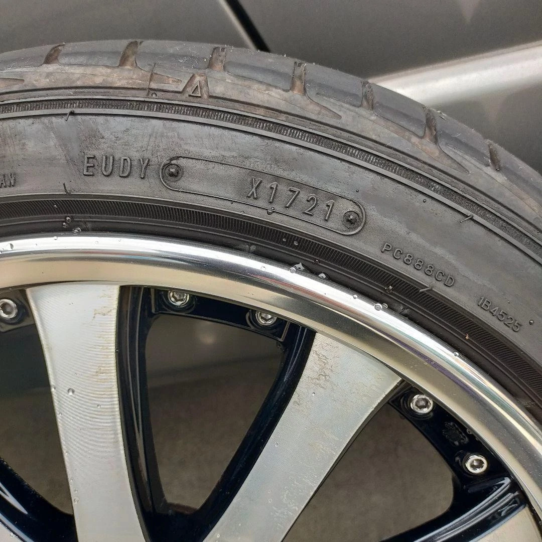 JDM DUNLOP 16 Wheel Set 5Book Spoke WORK No Tires - Image 7