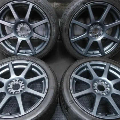 JDM BLITZ BRW 177J +47 PCD100 5 holes 215/45R17 No Tires