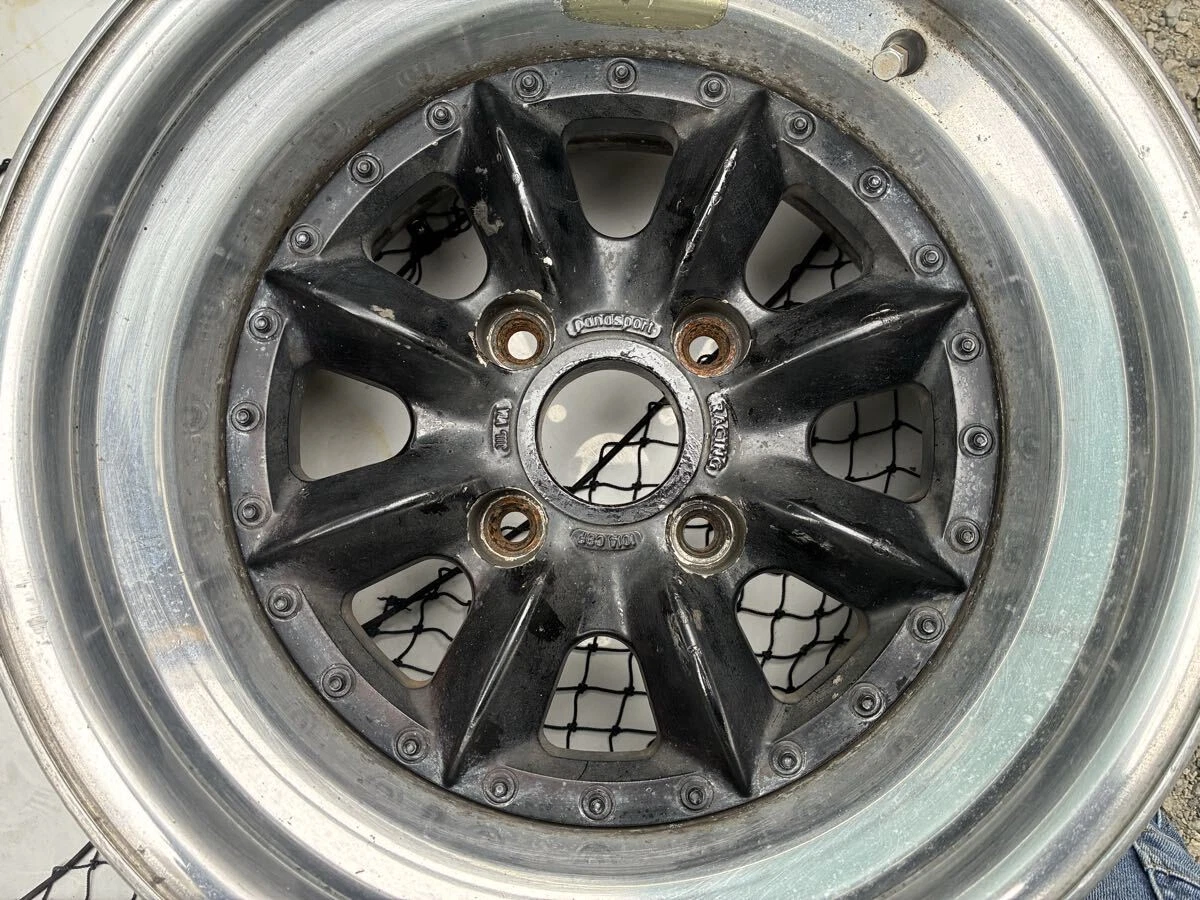 JDM The legendary 14 PANA SPORTS G7-C8R Watanabe Hayashi SSR deep rim No Tires - Image 3