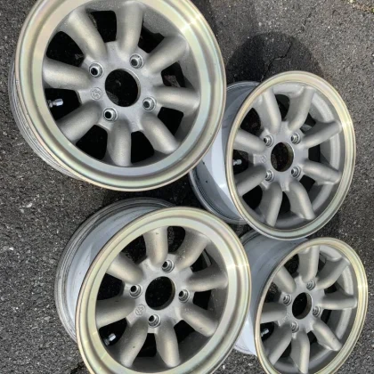 JDM Watanabe Btype PCD110 13 6j +8 +21 small scratches set No Tires