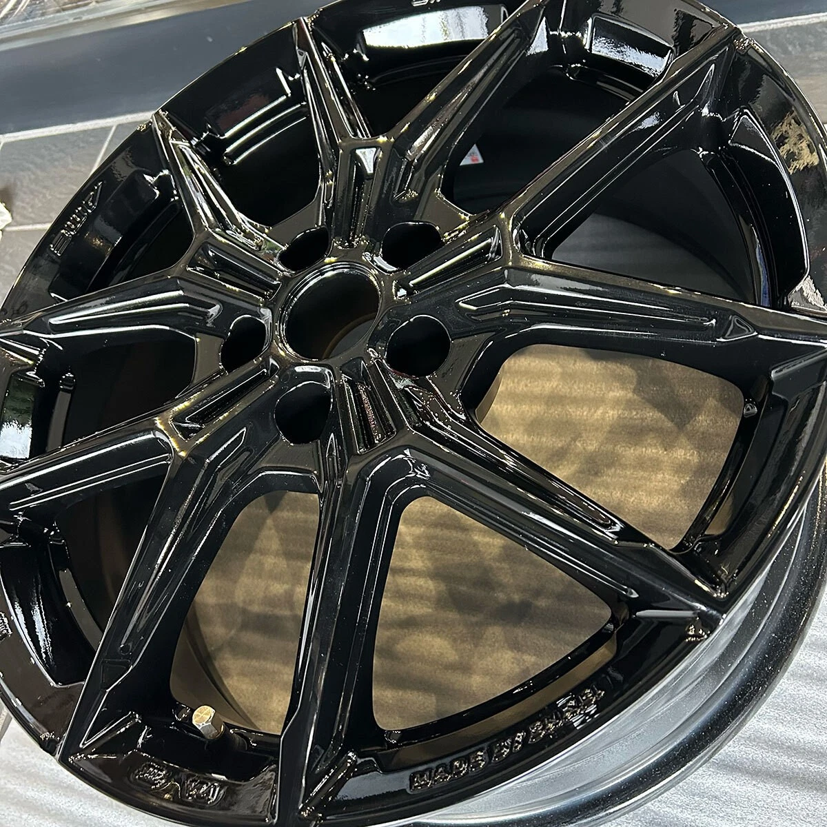 JDM AME Aluminum Wheels Smack IG-TEC 187.5J 38 5-114 4-Pack | AME Outl No Tires - Image 8