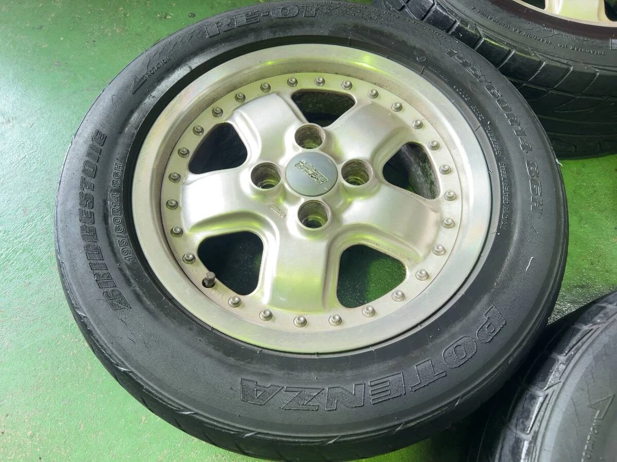 JDM DEEPSRACING Nothing Limited MUGEN MR-5 146J +38 PCD100 4-Piece Set No Tires - Image 7