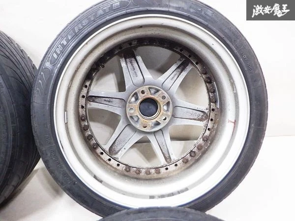 JDM Rare Abflug Goan Revalle 189J +29 5-hole PCD114.3 wheels for the Z No Tires - Image 7
