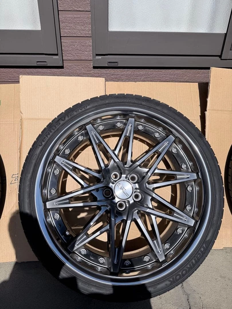 JDM WORK SCHWERT SG1 4-Book Set 19-inch for Prius No Tires - Image 2