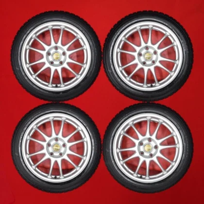 JDM 4BookSET Yokohama Ice Guard 5 235/45R17 94Q 6W Spoke Aluminum Whee No Tires