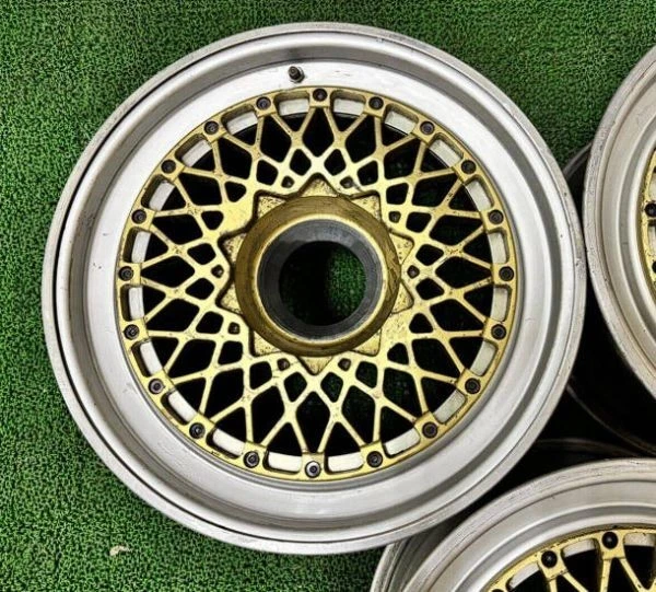 JDM A Rare Item BBS E50 Centerlock 179J +22 PCD120 10-Lug 3-Piece Set No Tires - Image 5