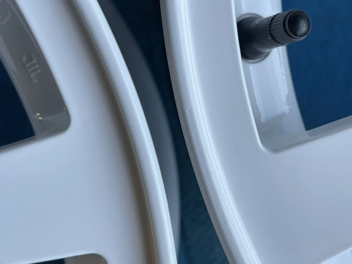 JDM BBS Subaru genuine 17 x 7J +48 5H 100 RV722 wheels made in Japan l No Tires - Image 7