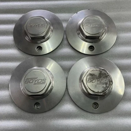 JDM Used BOYDS center caps aftermarket diameter approximately 17.75cm No Tires