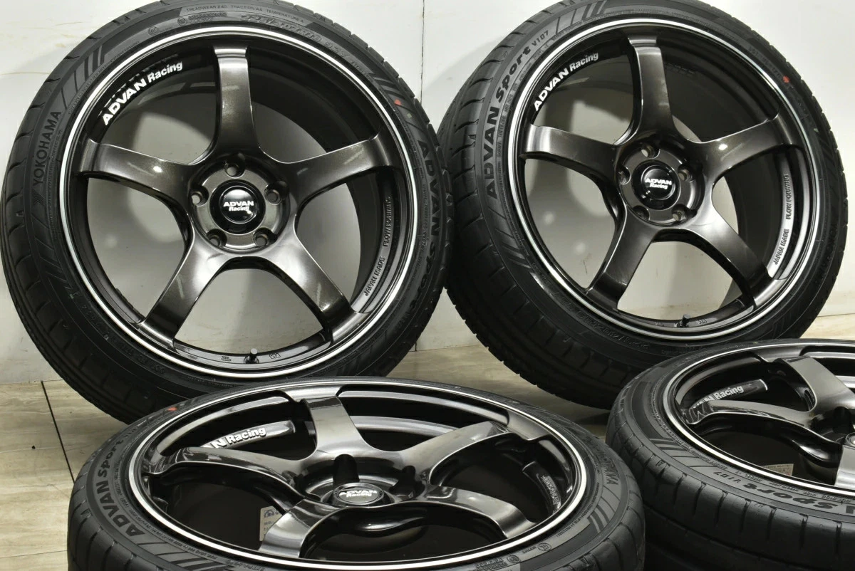 JDM Used YOKOHAMA 4-Book Set 188.5J x 18 +51 PCD 114.3 225/40ZR18 92Y No Tires - Image 3
