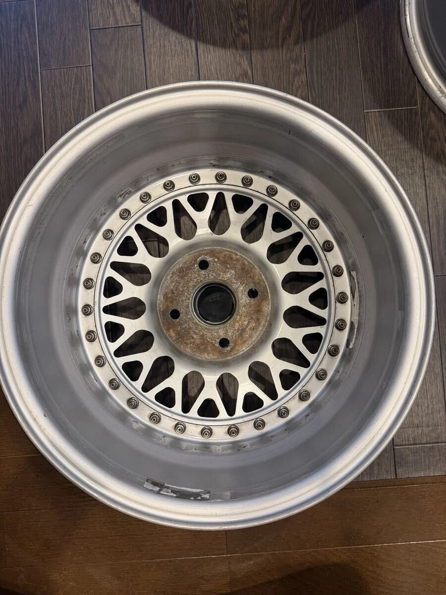 JDM Rare BBS RS189 4Wheels 15x6+38 4x100 6J+38 Hub56 approx - Image 9