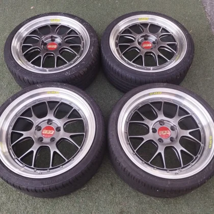 JDM BBS LM-R 194Book Set LM300 LM303 8.5j+38 9.5j+45 PCD114.3 BBS No Tires