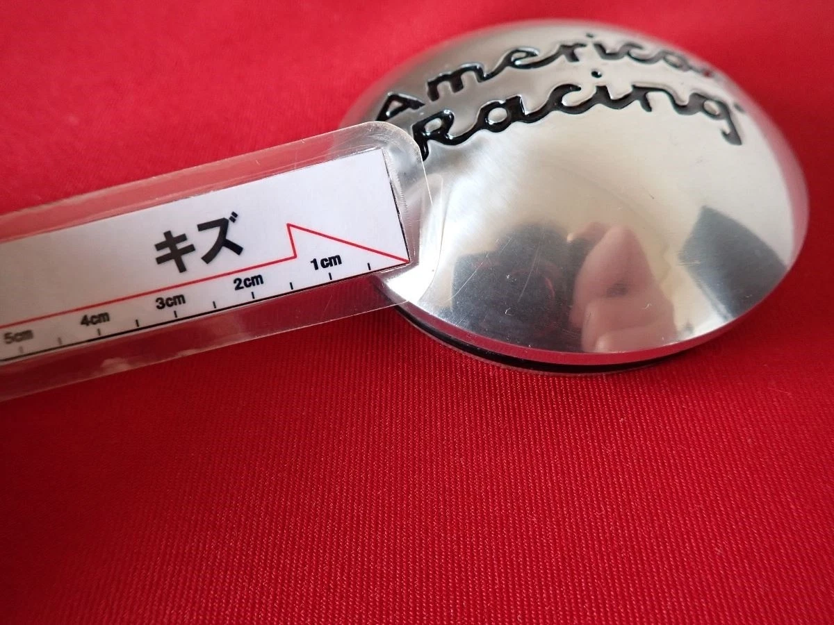 JDM 1 sheet American Racing used aftermarket wheel center cap center c No Tires - Image 8