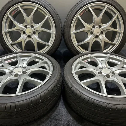 JDM 225/45R18 GOODYEAR/EAGLE LS2000 tires mounted on 2017/2016 SSR GTV No Tires