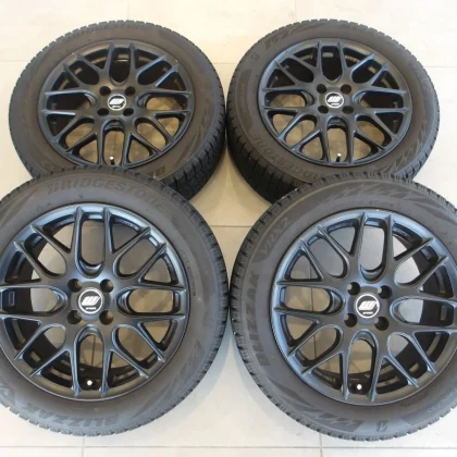 JDM H WORK Mesh 16 4H100 6.5J+46 Bridgestone Bridgestone VRX2 195/55R1 No Tires