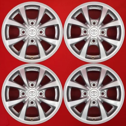 JDM Rare used genuine Toyota Avanza F650 wheels 4Book 5J 14PCD114.3 4x No Tires