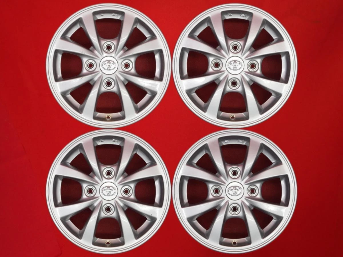 JDM Rare used genuine Toyota Avanza F650 wheels 4Book 5J 14PCD114.3 4x No Tires