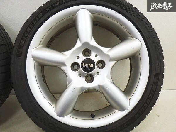 JDM Genuine BMW MINI 5-Star Pace Spoke R110 177J +48 4-lug PCD100 whee No Tires - Image 5