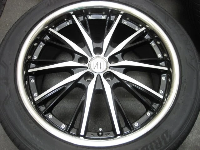 JDM Used ANHELO CORAZON CHARMANT 20-inch & BS ALENZA001 265/45R20 4-Bo No Tires - Image 2