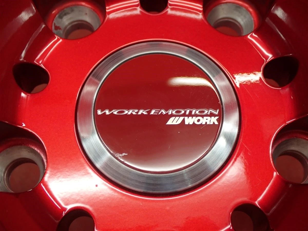 JDM WORK EMOTION D9R Wheels 4-Bolt Pattern 7.5/8.5J-18 PCD120 5x120 +3 No Tires - Image 9