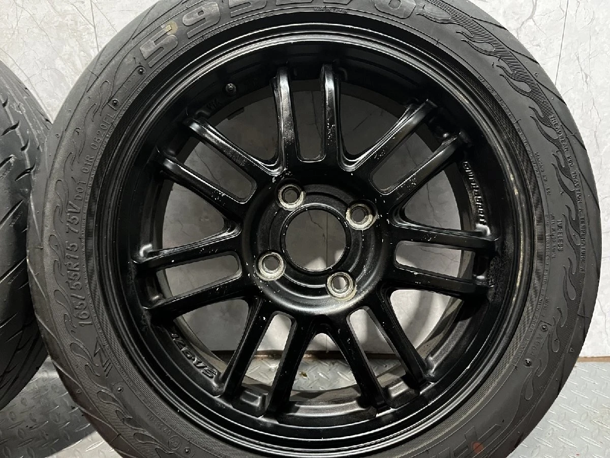 JDM Short-distance FINALIST 165/55R15 summer tires Weds Sports SA-97F No Tires - Image 2