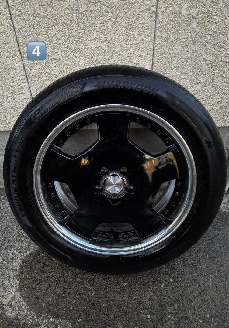 JDM WORK Lanvec LD1 19inch tire 4Book work Lanvec No Tires - Image 9