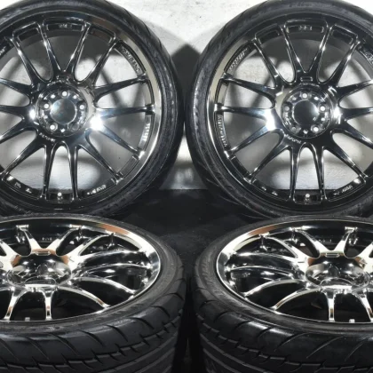 JDM RAYS VOLK Progressive ME 19-inch wheels PCD100 8J forged FINALIST No Tires
