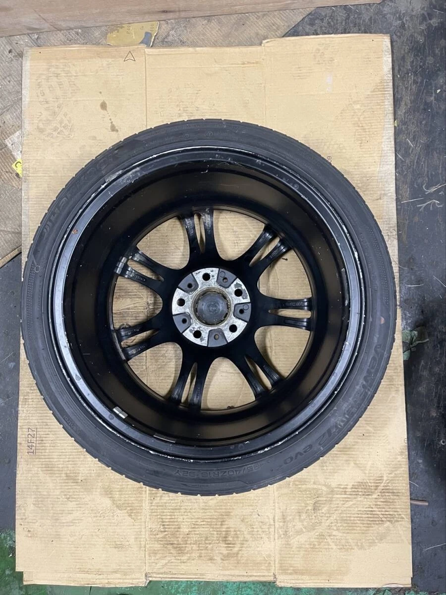 JDM Genuine BMW 18-inch wheel and tire set from Tsuzuki Ward Yokohama No Tires - Image 7