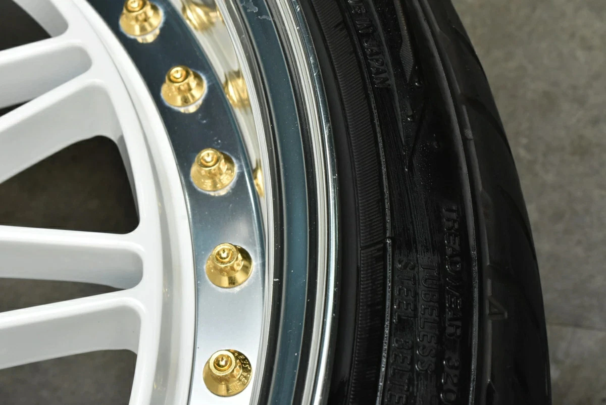 JDM Used Superstar 4-Book Set 198.5J x 19 +41 PCD 114.3 215/35R19 85Y No Tires - Image 9