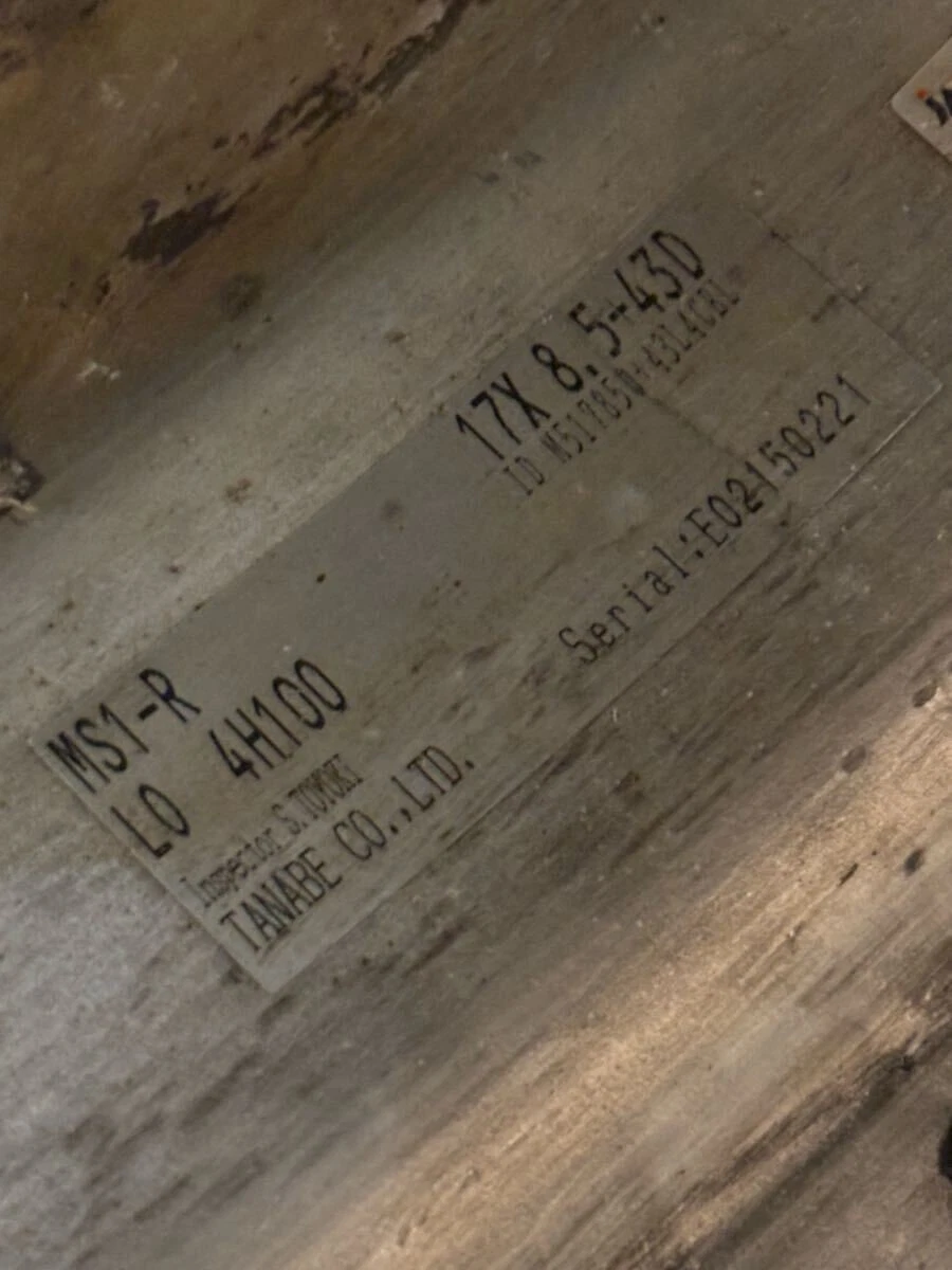 JDM SSR Professor MS1-R 17in 4H PCD100 8.5J +43 2Book SSR No Tires - Image 3