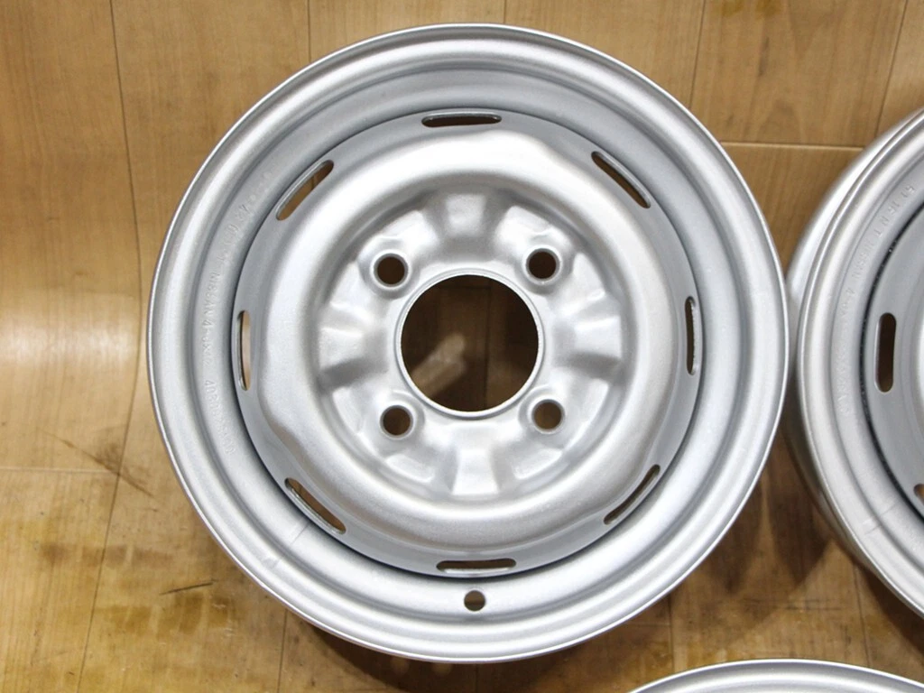 JDM B794 Nissan Genuine 12x4J+45 PCD114.3 73mm Hub Diameter 3Book Iron No Tires - Image 2