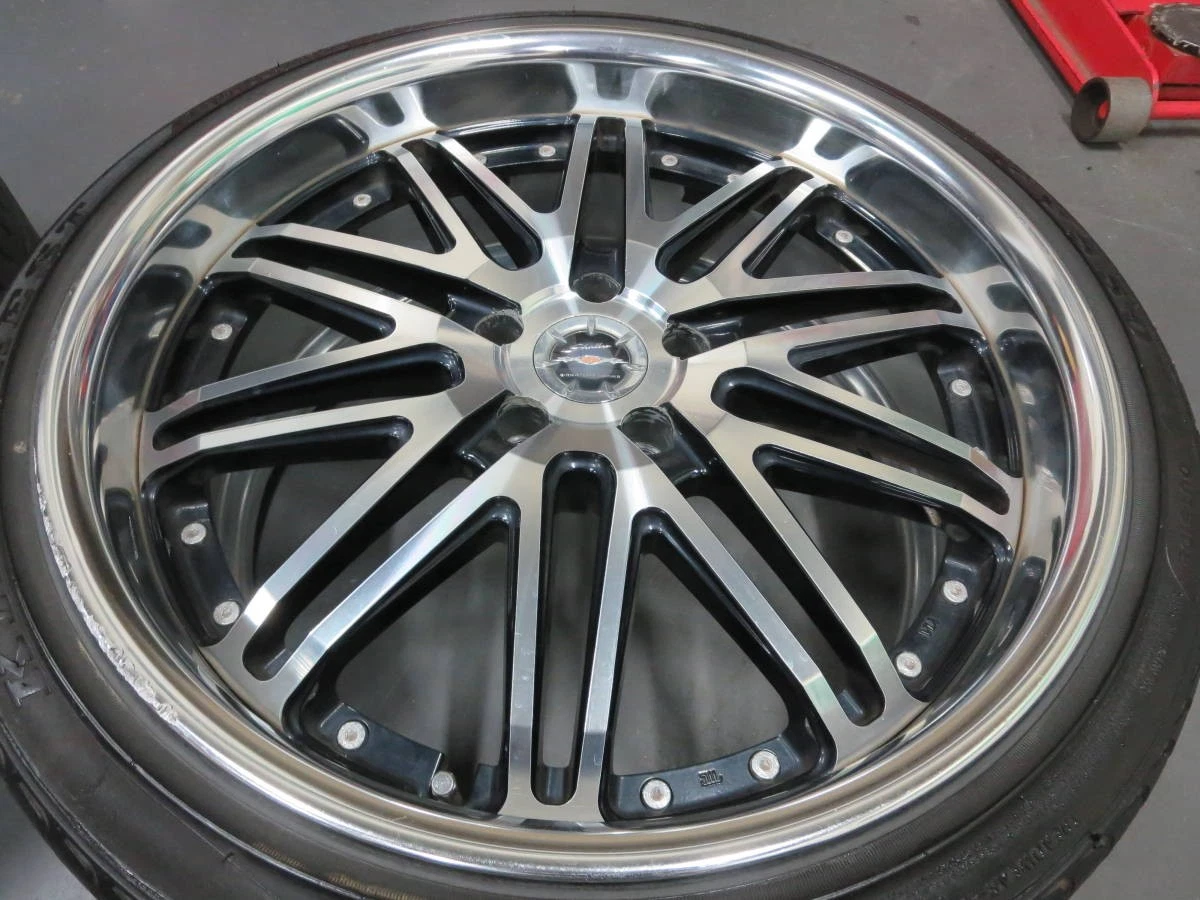 JDM Kyoho Sharen XG23 8.5J+40 9.5J+40 Low Disc 245/35R20 4-Pack Set fo No Tires - Image 5