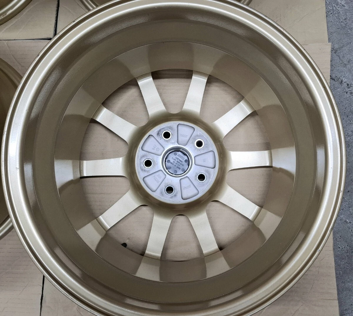 JDM Superb Quality Subaru Impreza WRX STI Genuine BBS Wheels 4Book GDB No Tires - Image 9