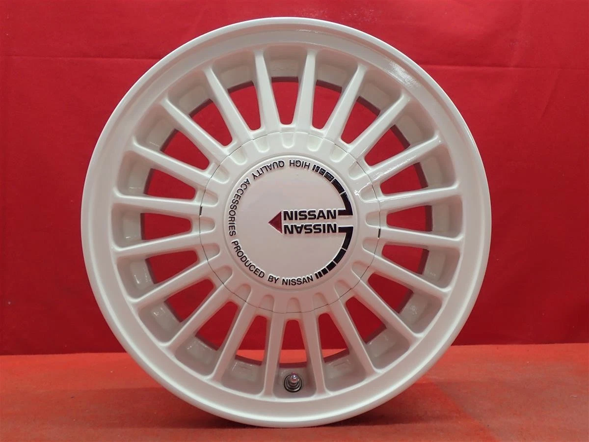 JDM Genuine Nissan Finned Wheels 4Book 5J-13 PCD114.3 4-Hole +45 Hub 6 No Tires - Image 7